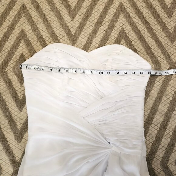 Destiny White Wedding Dress 10 - Picture 8 of 9